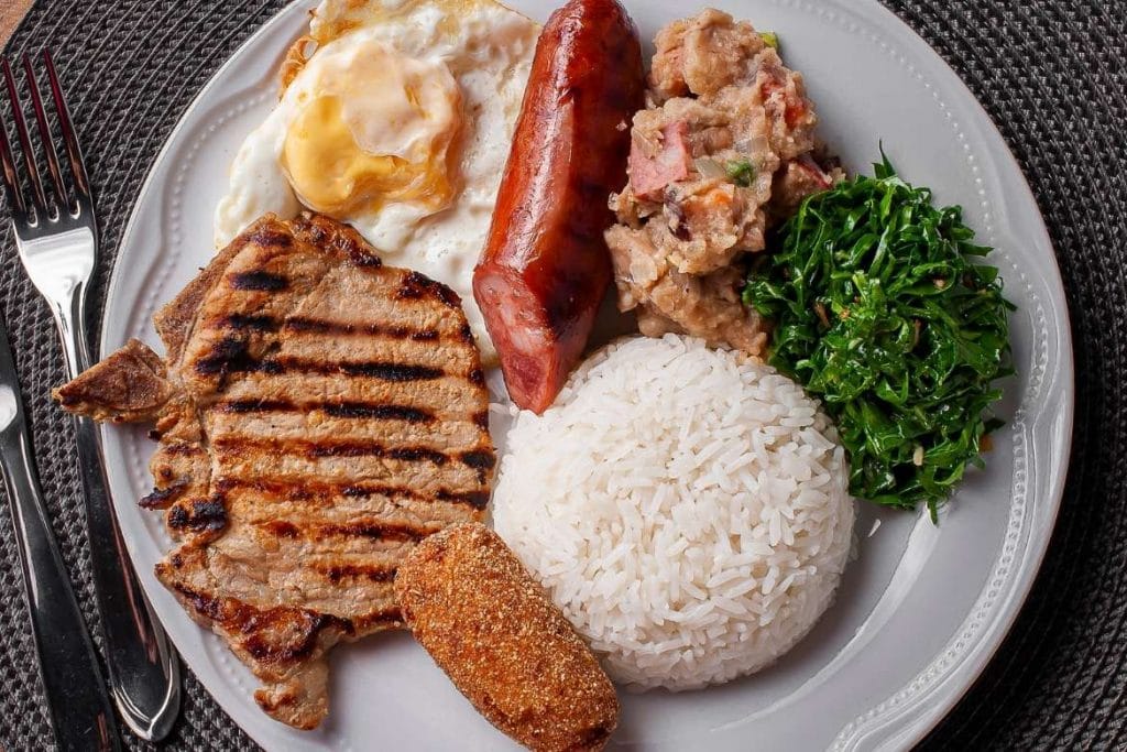 Deliciosa comida brasileira